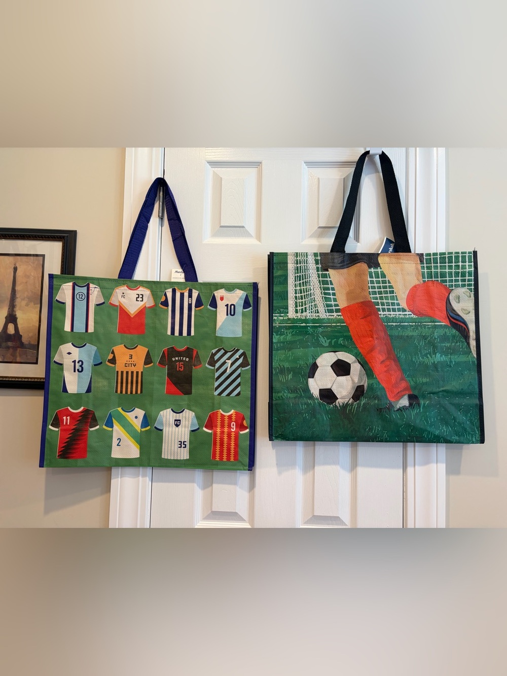 Marshalls/ TJ Maxx World Cup/ Soccer-Themed Reusable Tote Bags ⚽️🏟️🛍️